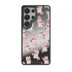 Maneki Neko - Samsung Galaxy S25 Ultra Case, Elite Mirror Dark (Magnetic) / Gunmetal