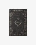GRAND kootud vaip, 160x240 - tumehall/must