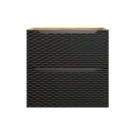 Vannitoakapp, 60 cm, 2 sahtlit, &bdquo;OCEAN BLACK&ldquo;, 82-60-2S