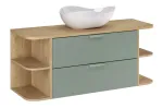 120 cm m&ouml;&ouml;blikomplekt koos lauaplaadiga ja lauaplaadile paigaldatava valamuga &bdquo;Cloud&ldquo; SET-ASG B CREMONA 120CM LRSM UN CLOUD