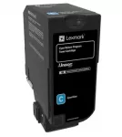 Lexmark 74C20C0 toonerikassett, 1 tk, originaal, sinine