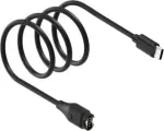 &bdquo;Beline&ldquo; USB-C-kaabel &bdquo;Garmin&ldquo; kellade laadimiseks, 1 m, must