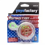 YoYo m&auml;nguasi LED Spinstar / punane / s&auml;rab punaselt