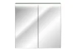 Peegliga kapp, 80 cm, 2 ust, LED-valgustusega (roheline), UN 84-80-2D