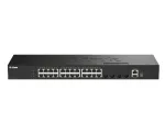 Smart Managed Switch DGS-1530-28/E 24 Ports GE + 4 Ports 10G SFP+
