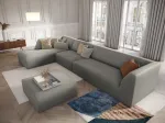Modular Left Corner Sofa, "Siena", 5 Seats, 366x180x69 Made in Europe