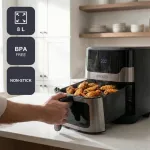 Black+Decker BXAF8001E &otilde;livaba praepann, 1700 W, 8 l, must