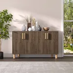 Konsool, Hanah Home, p&auml;hklipuu, 120 x 73,6 x 29,6