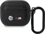 Leather Curved Line AirPods 3 cover black