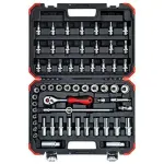 Gedore Red Socket set 3/8 ", 59 pieces (red / black, with Shift-gun, S