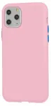 "Solid Silicone Case Apple iPhone 12 Mini" Pink