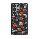 No Rain No Flowers - Samsung Galaxy S25 Ultra Case, Elite Dark (Magnetic) / Silver