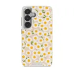 Pure Bliss - Daisy Samsung Galaxy S25 Plus Case, Elite Light (Magnetic) / Silver