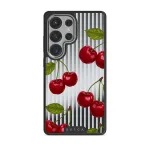 Sweet Moment - Samsung Galaxy S25 Ultra Case, Elite Mirror Dark (Magnetic) / Silver