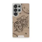 Virgo - Samsung Galaxy S25 Ultra Case, Elite Light (Magnetic) / Silver / Beige