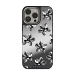Unbreakable - iPhone 16 Pro Max Case, Elite Mirror Dark (MagSafe) / Silver
