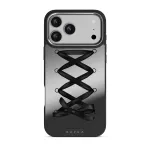 Forbidden - iPhone 17 Pro Max Case, Elite Mirror Dark (MagSafe) / Silver