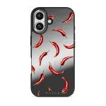 Hot Chilli - iPhone 17 Case, Elite Mirror Dark (MagSafe) / Silver