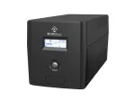 Varutoiteallikas UPS 1000 VA/600 W, 220 V/50 Hz, &bdquo;Tower&ldquo;-t&uuml;&uuml;pi korpus, LCD-ekraan, 4&times;CEE 7/3, USB, VRLA-akud 2&times;7 Ah, USB A-B-kaabel 1,2 m, toitekaabel CEE 7/7 1,4 m ALANTEC