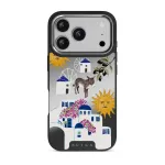 Kalimera - iPhone 17 Pro Case, Elite Mirror Dark (MagSafe) / Silver