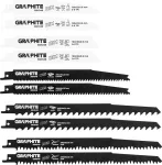 &bdquo;Graphite&ldquo; bajonett-t&uuml;&uuml;pi saeketid (saeketid, HCS/BIM, 10-osaline komplekt)