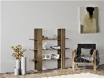 Raamaturiiul, Hanah Home, p&auml;hkel, 120 x 120 x 23,2, cm