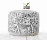 Pouf Hanah Home Cedre, helehall, 41 x 51