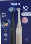 " Oral-B iO2 Duo elektriline hambaharja komplekt, must ja roosa