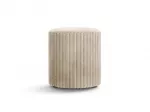 Pouf, "Dia", 1 Seat, 40x40x45, Light Beige