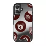 Cue - iPhone 16 Case, Elite Mirror Dark (MagSafe) / Gunmetal