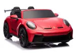 LEAN CARS DK-P911 Porsche GT3 laste elektriauto, 24 V, punane