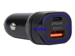Autolaadija &bdquo;Blow&ldquo; USB+USB-C 38 W 75-778