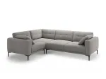 Left Velvet Sofa, "Lazio", 4 Seats, 282x194x86 Made in Europe