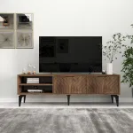 TV-alus, Hanah Home, p&auml;hklipuu, 160 x 50 x 29,6