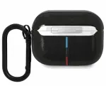 Leather Curved Line AirPods Pro cover black