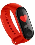 Wave band for Xiaomi Mi Band 3 / Mi Band 4 red