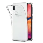 "Jelly Ultra Slim Back Cover Case Samsung Galaxy A20e" Transparent