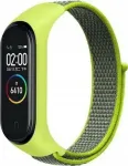 &bdquo;Mi Band 7/ 6/ 5/ 4/ 3&ldquo; rihm &bdquo;NylonLoop&ldquo;, kollane