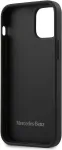 "MEHCP12SARMBK Leather Urban Cover iPhone 12 Mini" Black