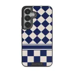 Check & Mate - Samsung Galaxy S25 Plus Case, Elite Dark (Magnetic) / Silver
