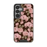 Desert Rose - Samsung Galaxy S25 Case, Elite Dark (Magnetic) / Silver