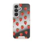 Strawberry Girl - Samsung Galaxy S25 Plus Case, Elite Mirror Light (Magnetic) / Silver
