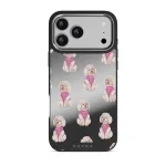Poodle - iPhone 17 Pro Max Case, Elite Mirror Dark (MagSafe) / Silver