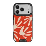 Heatwave - iPhone 17 Pro Case, Elite Dark (MagSafe) / Silver