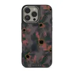 Volcanic Garden - iPhone 16 Pro Case, Elite Dark (MagSafe) / Silver