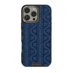 Denim Lover - iPhone 16 Pro Case, Elite Dark (MagSafe) / Silver