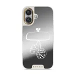 City Lights - iPhone 16 Case, Elite Mirror Light (MagSafe) / Gold