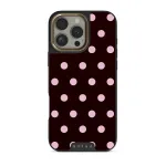 Berry Bliss - iPhone 16 Pro Max Case, Elite Dark (MagSafe) / Gold