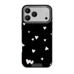 Love Notes - iPhone 17 Pro Max Case, Elite Dark (MagSafe) / Silver