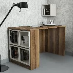 &Otilde;ppelaud, Hanah Home, p&auml;hkel Kreem, 120 x 75 x 65, cm